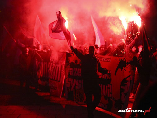 marsz niepodległości, autonomiczni nacjonaliści