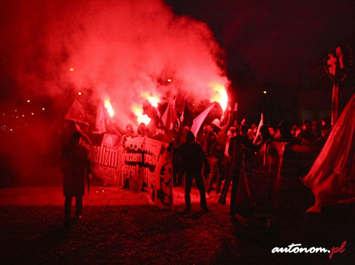 marsz niepodległości, autonomiczni nacjonaliści