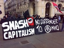 antykapitalizm autonomiczni nacjonaliści czarny blok Włochy