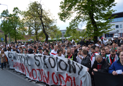 legia protest 6 maja