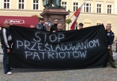 stop prześladowaniom patriotów, wrocław, prześladowani narodowcy