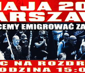 Warszawa: Nacjonalistyczny 1 Maja 2014 - zaproszenie