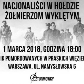 Zaproszenie: Szturmowcy w hołdzie Wyklętym w Warszawie (01/03/2018)