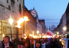 Kraków: Manifestacja ku czci Żołnierzy Wyklętych