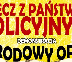 Poznań: Demonstracja "Precz z państwem policyjnym!" – 09.03