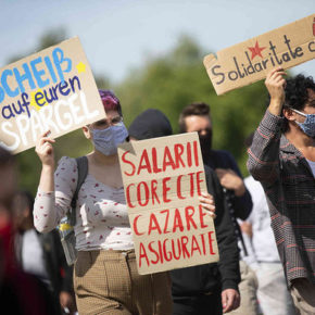 Pracownicy sezonowi w Niemczech protestują