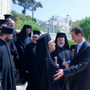 Syryjski prezydent spotkał się z katolickimi hierarchami