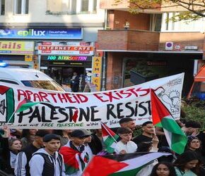 W Niemczech odbyły się manifestacje poparcia dla Palestyny