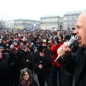 Białoruska opozycja przeciwko ustawie antypasożytniczej