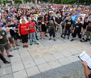 Czechy: Demonstracja przeciwko imigracji