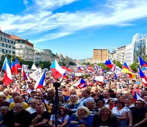 Czesi protestowali przeciwko polityce rządu i cenom energii