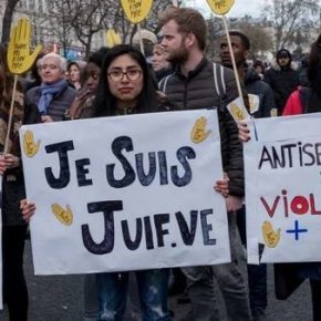 We Francji protestowano przeciwko "antysemityzmowi"