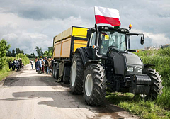 Protesty przeciw wydobyciu gazu łupkowego na Zamojszczyźnie