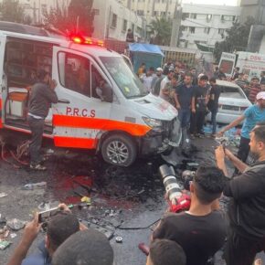 Izraelczycy przyznali się do ataku na palestyński szpital