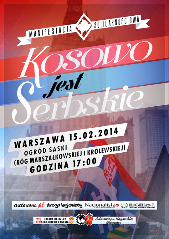 kosowo-jest-serbskie-2014-plakat