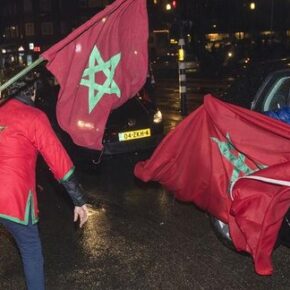 Marokańczycy uczcili zwycięstwo nad Belgią demolując Brukselę