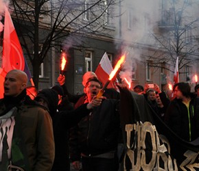 Czechy: Czesi, Słowacy i Polacy demonstrowali solidarność z Serbią