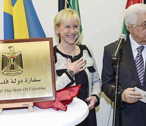 W Sztokholmie otwarto palestyńską ambasadę