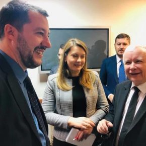 Kaczyński i Salvini spotkali się w Warszawie