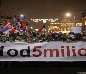 Serbska opozycja wciąż protestuje