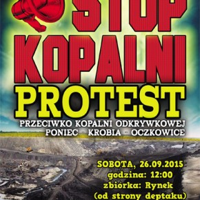 Gostyń: Protest "Stop kopalni" - 26/09/2015