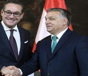 Strache chce sojuszu z Orbánem