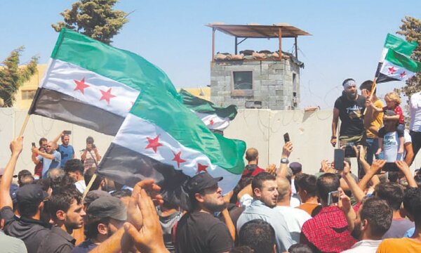 Tureckie wojsko musiało rozproszyć protest syryjskich dżihadystów