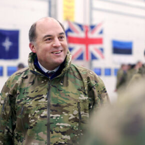 Brytyjski minister obrony nazwał Rosjan "faszystami"