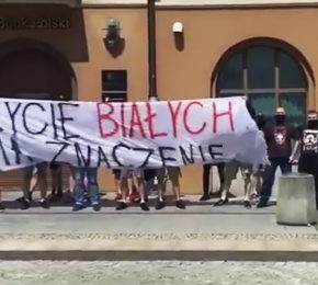 Białystok: "Życie białych ma znaczenie" w kontrze do spędu BLM (+WIDEO)