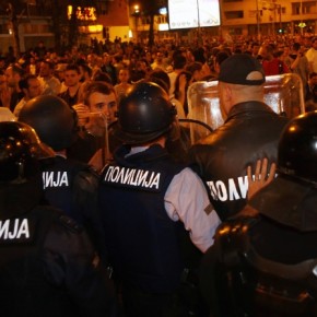 Macedonia: Protest przeciwko rządowi